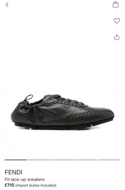 Сникеры FENDI Fit