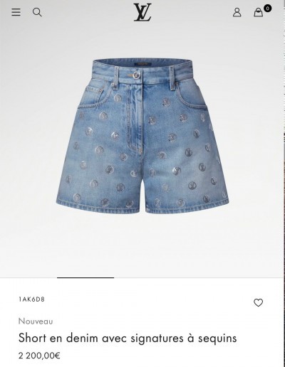 Шорты Louis Vuitton