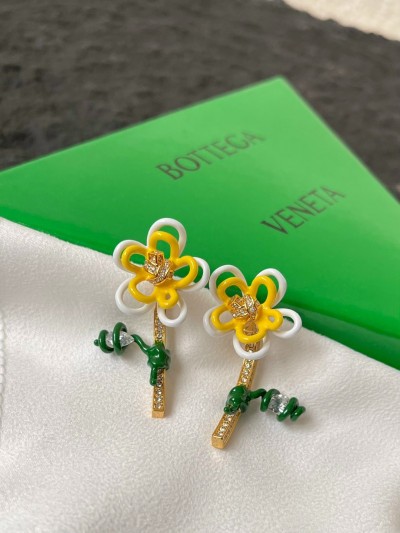Серьги Bottega Veneta   