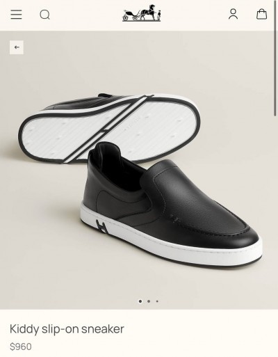 Лоуферы Hermes Kiddy