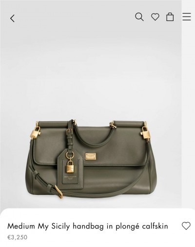 Сумка Dolce&amp;Gabbana My Sicily Medium  