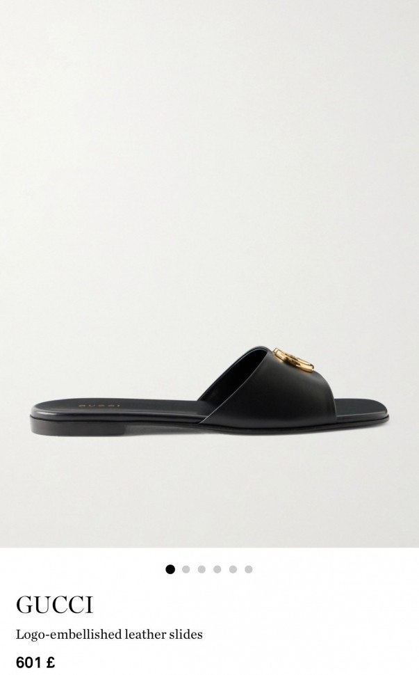 Шлепки Gucci   