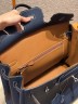 Сумка Hermes Birkin 35 Togo Blue Saphir/Cognac