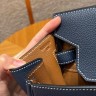 Сумка Hermes Birkin 35 Togo Blue Saphir/Cognac