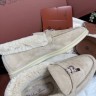 Лоуферы Loro Piana на меху Лоуферы Loro Piana на меху