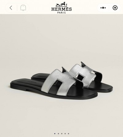 Шлепки Hermes Oran   